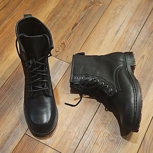 Townforst Black Combat style Boots